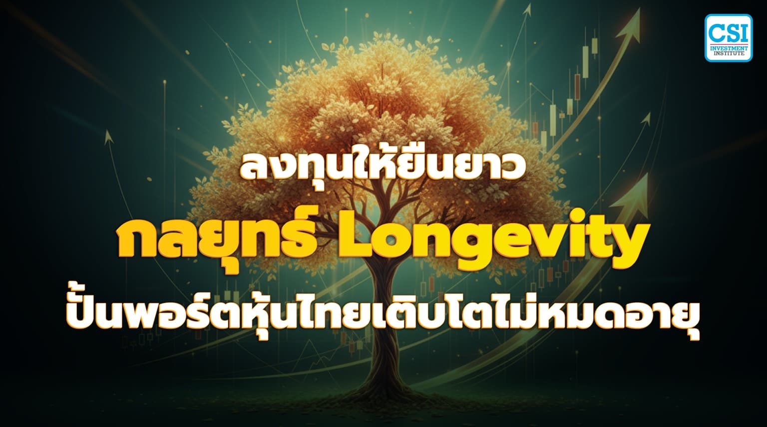 ลงทุนให้ยืนยาว กลยุทธ์ Longevity ปั้นพอร ...